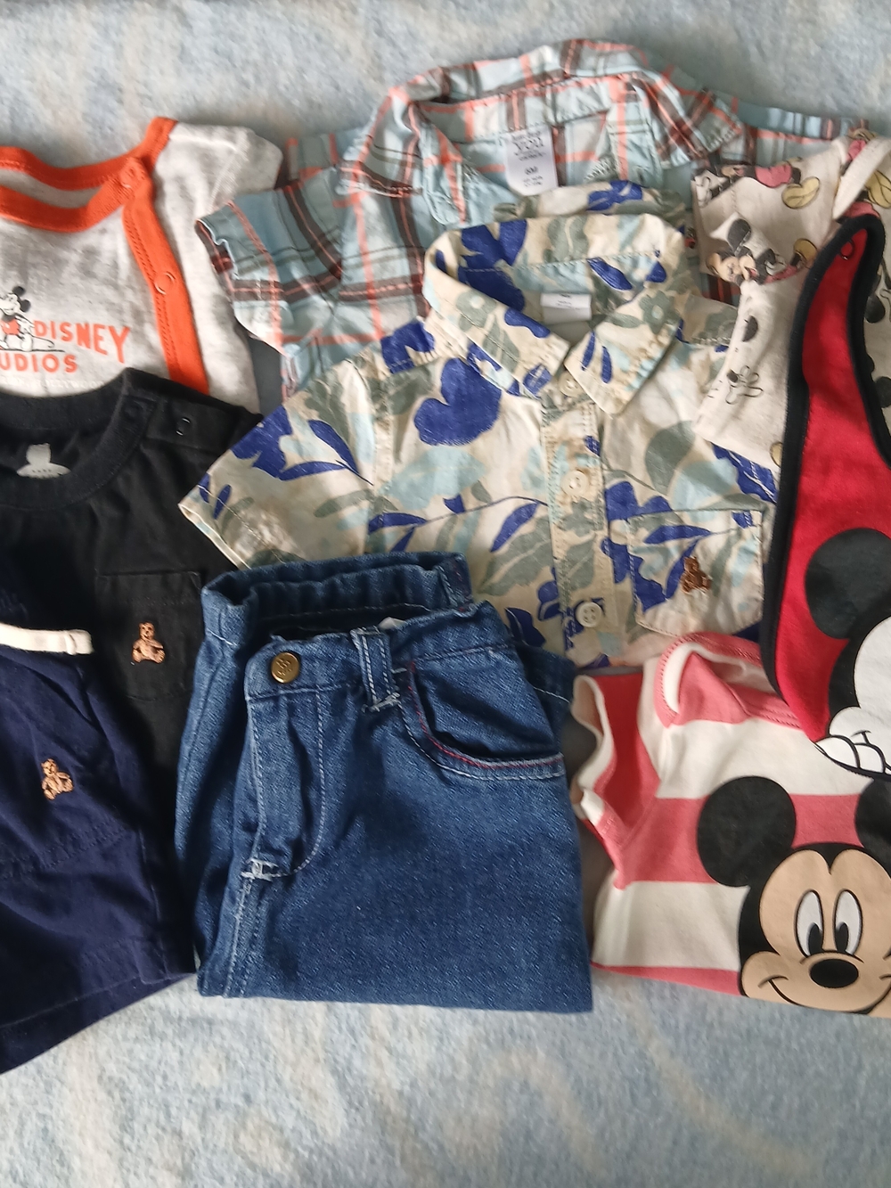 Lot 9 Baby Boy Disney Baby Gap Carters Roca Wear Clothes Sz 3-12 Months